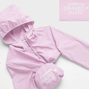 32 Degrees Packable Travel Rain Windbreaker Jacket Outdoor Hiking Activewear